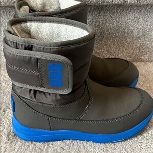 UGG Kids' snow Boots - Dark Gray and Blue